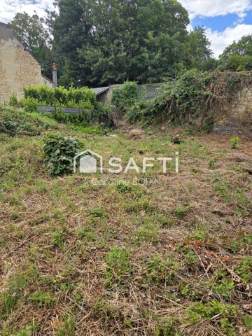 Terrain d'exception de 205 m² au cœur historique de Loudun