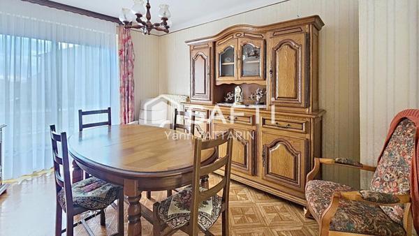 Maison F5 avec cave, garage et jardin clos