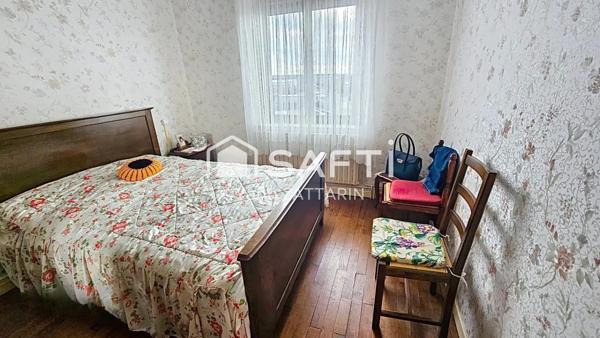 Maison F5 avec cave, garage et jardin clos