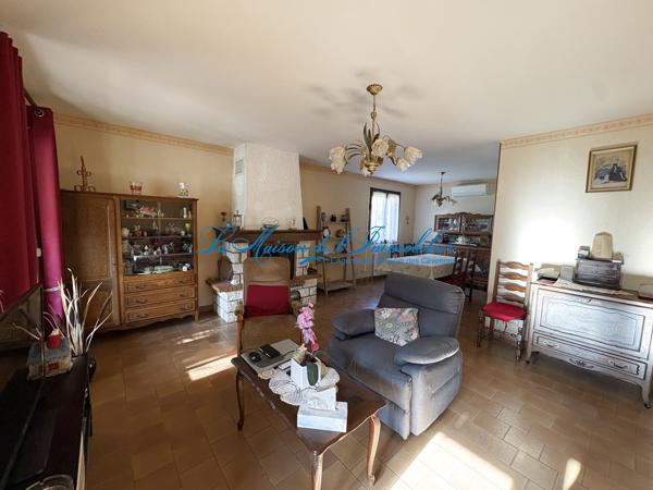 Proche de Saint Ambroix, maison sur 3976 m² de terrain de type F6 avec 44 m² grand garage