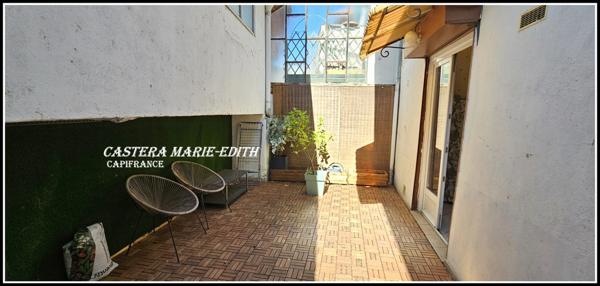 Dpt Gers (32), AUCH CENTRE maison de ville meublée P5 avec terrasse - 2 garages