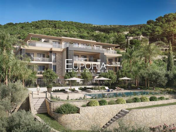 Appartement rooftop T4 157m2 avec terrasse de 177m2 vue mer avec piscine privative