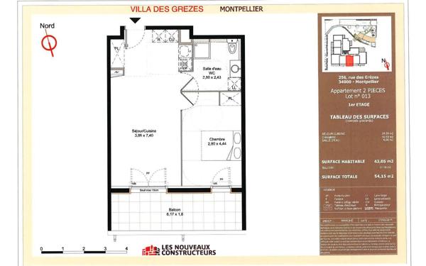 Appartement à louer