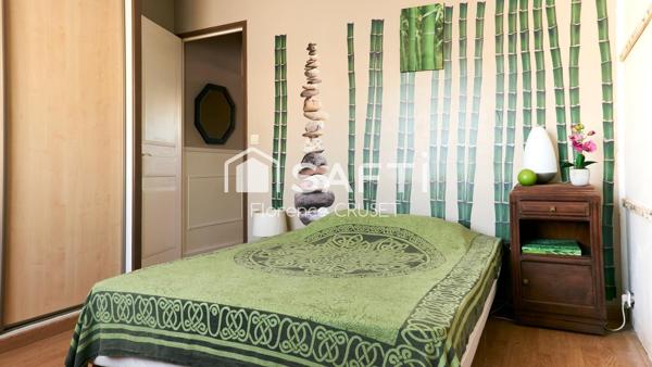 Maison 4 chambres plain pied, piscine, sans vis-à-vis