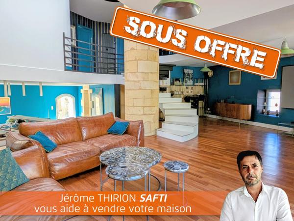 Demeure Pierre , rénovation d'architecte style loft avec grand patio