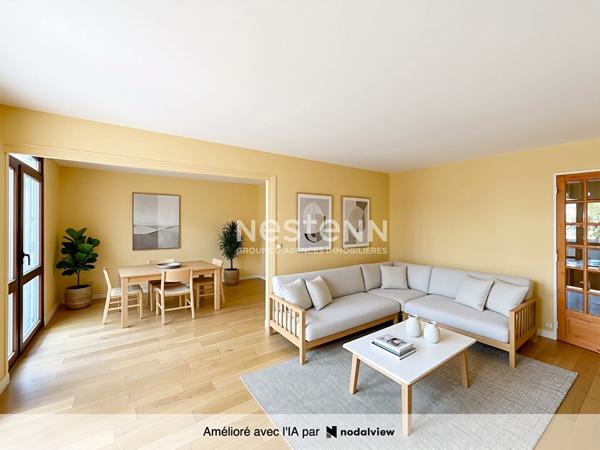 Centre-ville - Appartement 3 chambres avec ascenseur, débarras sur le palier et place de parking privative - Très bon état - Au pied de toutes les commodités
