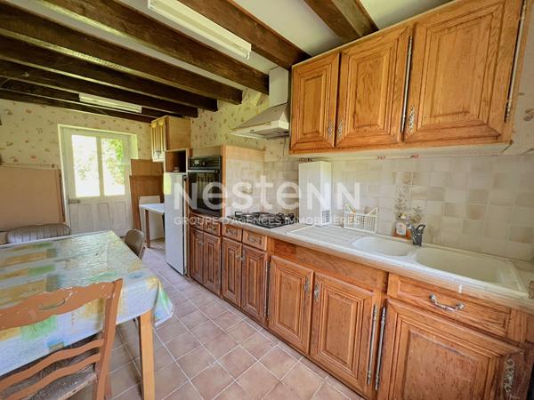 LONGERE AVEC POTENTIEL À VENDRE 2 CHAMBRES ET TEERAIN EN CAMPAGNE PROCHE CHABRIS (INDRE 36)