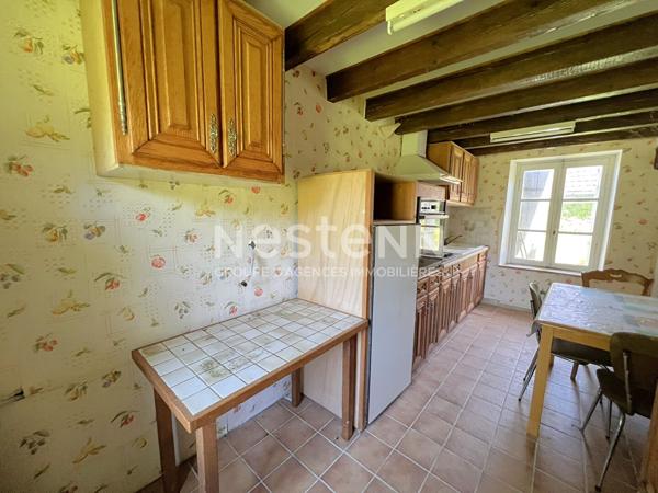 LONGERE AVEC POTENTIEL À VENDRE 2 CHAMBRES ET TEERAIN EN CAMPAGNE PROCHE CHABRIS (INDRE 36)