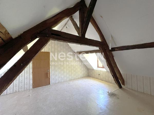 LONGERE AVEC POTENTIEL À VENDRE 2 CHAMBRES ET TEERAIN EN CAMPAGNE PROCHE CHABRIS (INDRE 36)