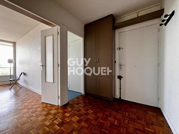 VANVES - QUARTIER DU PLATEAU - APPARTEMENT 2 PIÈCES DE 52,56 M² AVEC BALCON - ÉTAGE ÉLEVÉ -RÉSIDENCE AVEC GARDIEN
