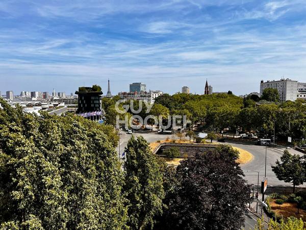 VANVES - QUARTIER DU PLATEAU - APPARTEMENT 2 PIÈCES DE 52,56 M² AVEC BALCON - ÉTAGE ÉLEVÉ -RÉSIDENCE AVEC GARDIEN