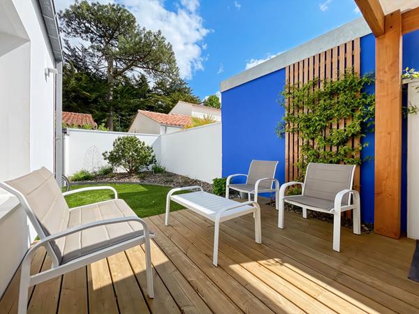 Maison T3 rénovée proche mer et centre-ville dans un écrin de verdure