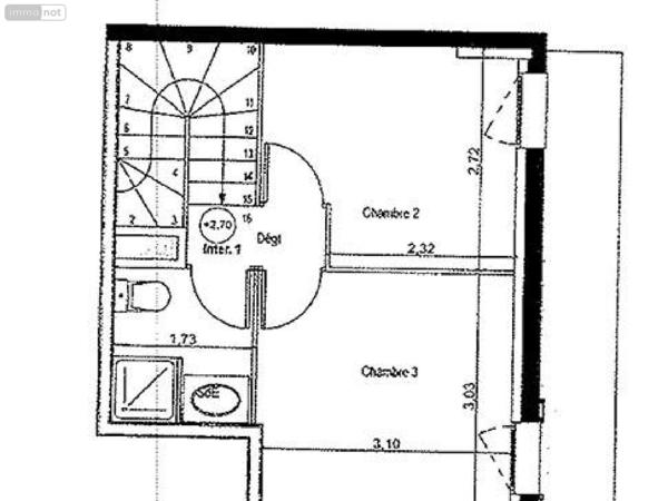 Appartement à vendre à Saint-Malo en Ille-et-Vilaine (35400), ref : 089/3308   
La gare