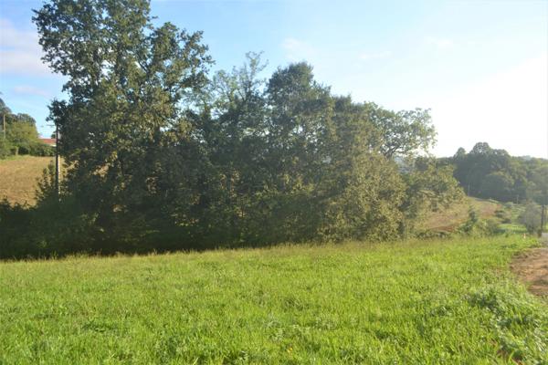 Guiche (64520) Guiche - Terrain constructible à vendre sur les hauteurs