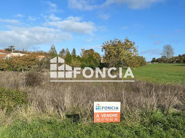 À vendre Terrain 1159 m² - Salles-d'angles 16130