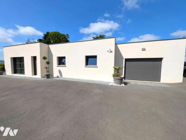 Maison contemporaine de plain-pied – Construction 2021 – Prestations haut de gamme