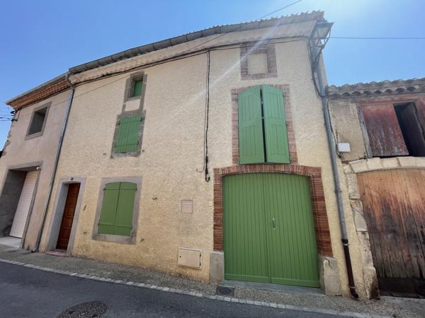 Maison de village avec cour et remise Sainte-Eulalie (11170)