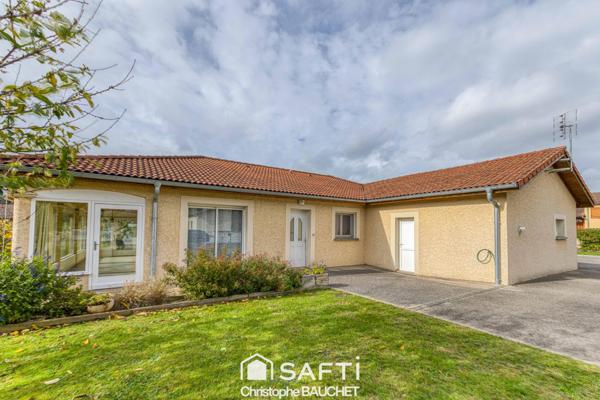 Maison 4P récente de plain pieds à Viriat