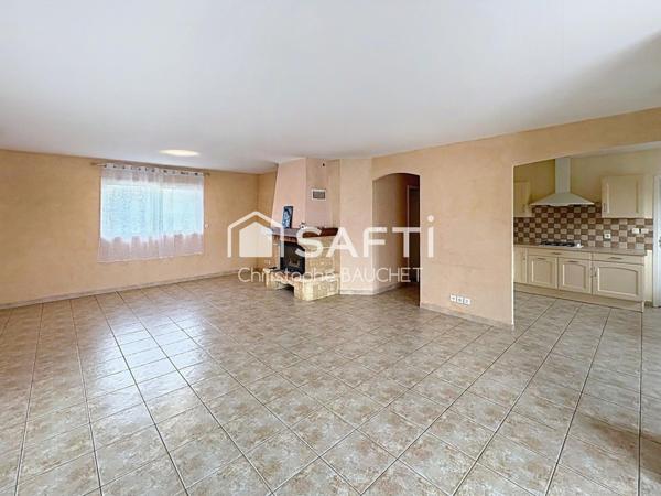 Maison 4P récente de plain pieds à Viriat