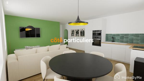 Vente Appartement52 m² - 2 Pièces - AVRANCHES (50300)