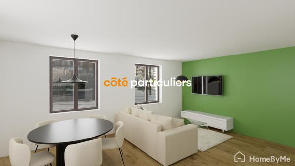 Vente Appartement52 m² - 2 Pièces - AVRANCHES (50300)