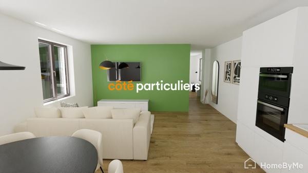 Vente Appartement52 m² - 2 Pièces - AVRANCHES (50300)