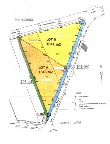 Terrains à vendre - 3 284 m² - GOUVILLE (27)