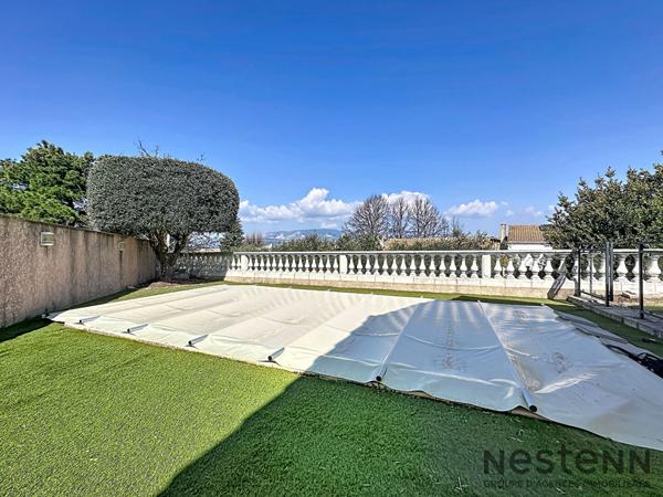 Maison T4 à vendre à Trets jardin + piscine avec vue Ste Victoire - Exclusivité NESTENN