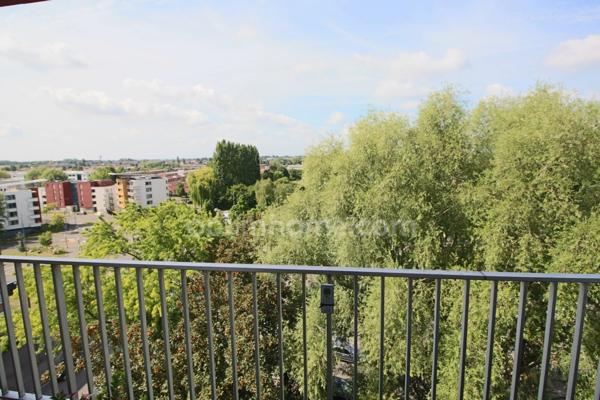 Hem Trois Villes - Appartement T4 88 m2 2/3 chambres, balcon, cave