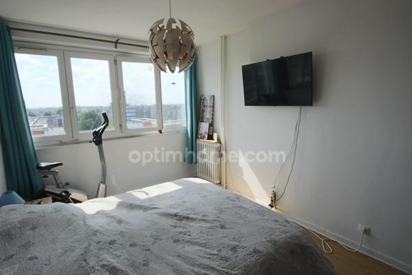 Hem Trois Villes - Appartement T4 88 m2 2/3 chambres, balcon, cave