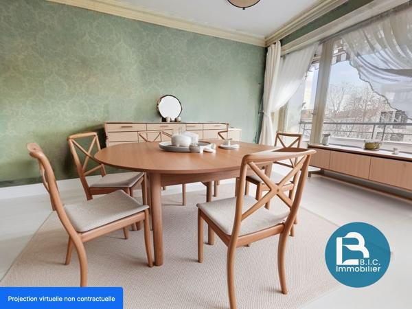 F5 PREFECTURE-ETAGE ELEVE BALCON