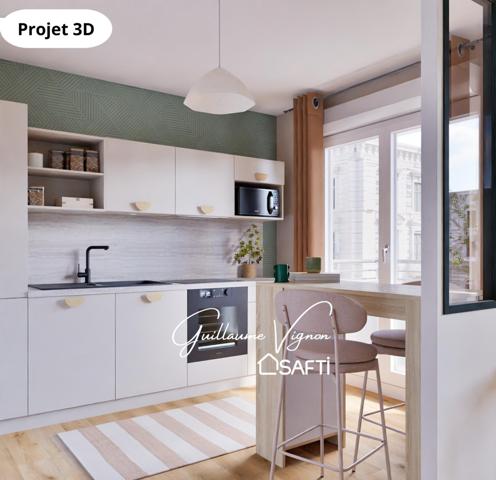 T2 lumineux et calme avec grande terrasse et DPE C