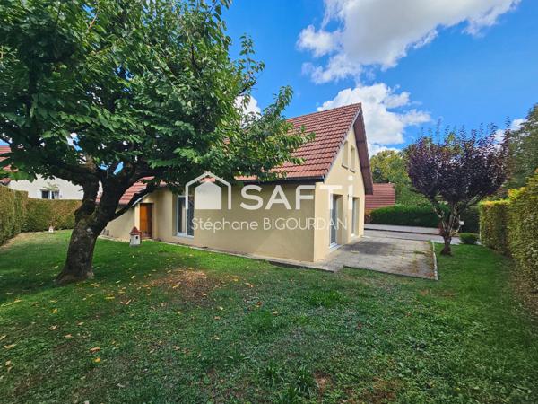 Maison individuelle 105m², 3 ch, terrain 521m²