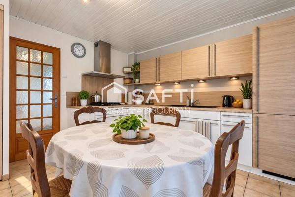 Maison individuelle 105m², 3 ch, terrain 521m²