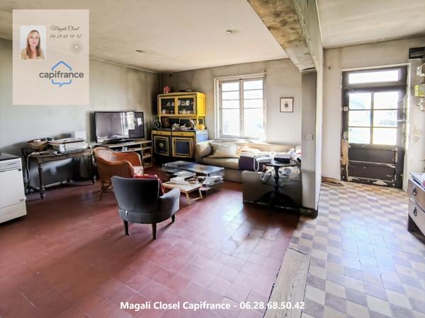 Ensemble immobilier de charme avec grange et pigeonnier sur terrain d'env 5700m2