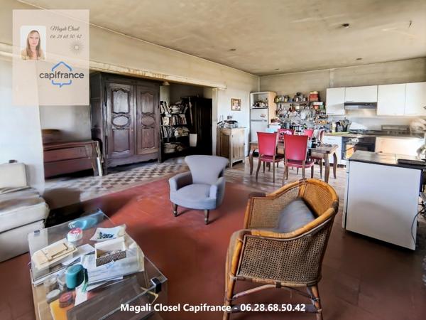 Ensemble immobilier de charme avec grange et pigeonnier sur terrain d'env 5700m2
