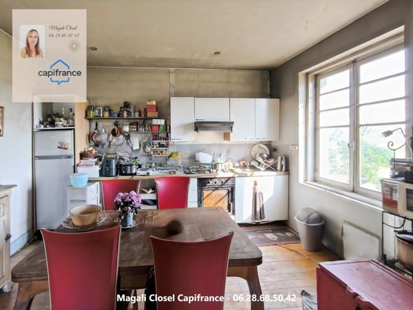 Ensemble immobilier de charme avec grange et pigeonnier sur terrain d'env 5700m2