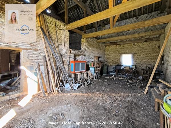Ensemble immobilier de charme avec grange et pigeonnier sur terrain d'env 5700m2