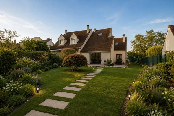 Maison 130 m² édifiée sur 514 m² de terrain