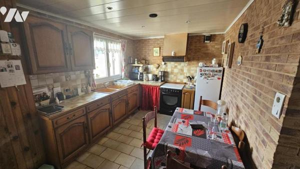 Maison 3 chambres bureau cour COULOGNE CENTRE