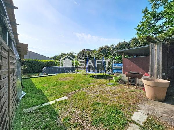 Maison familiale de 123 m² sur parcelle de 800 m².