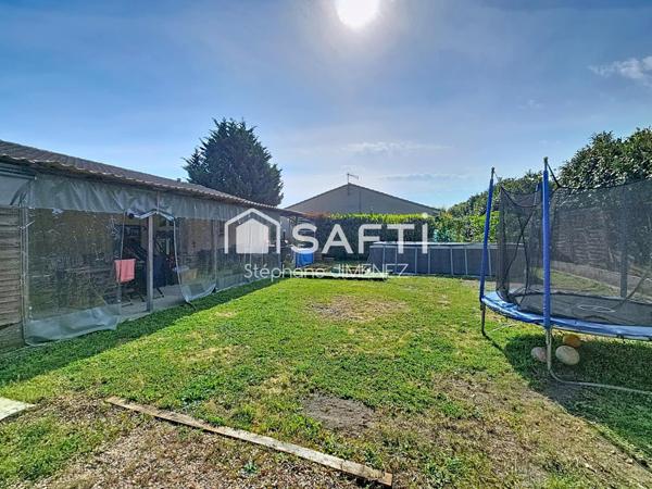 Maison familiale de 123 m² sur parcelle de 800 m².