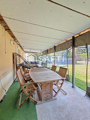 Maison familiale de 123 m² sur parcelle de 800 m².