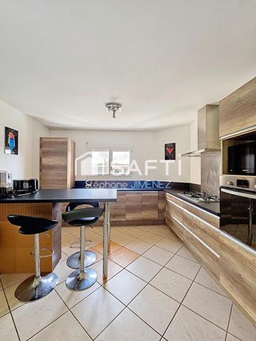 Maison familiale de 123 m² sur parcelle de 800 m².