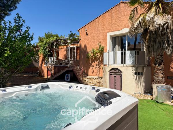 LE CRÈS – Maison familiale avec appartement indépendant, piscine et revenu locatif