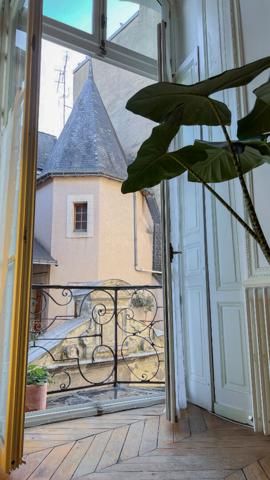 Hyper centre ville d'ANGERS - Appartement haussmannien prestigieux -120 m² - 3 suites - Garage