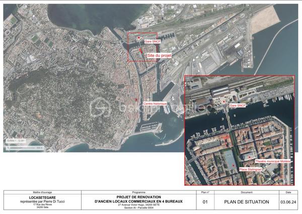 Local commercial de 328 m²