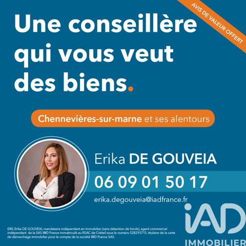Appartement à vendre 3 pièces 70 m² Chennevières-sur-Marne