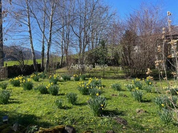 Demeures de prestige - Vallee d'ossau - Réf.:205343 AU COEUR DE LA VALLEE D'OSSAU - A VENDRE ENSEMBLE IMMOBILIER RENOVE SUR TERRES LIBRES DE 20 HECTARES AVEC VUE MAGNIFIQUE SUR LES PYRENEES - SITE UNIQUE DANS LE BEARN -
