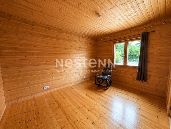Maison en bois à vendre bourg de Radenac